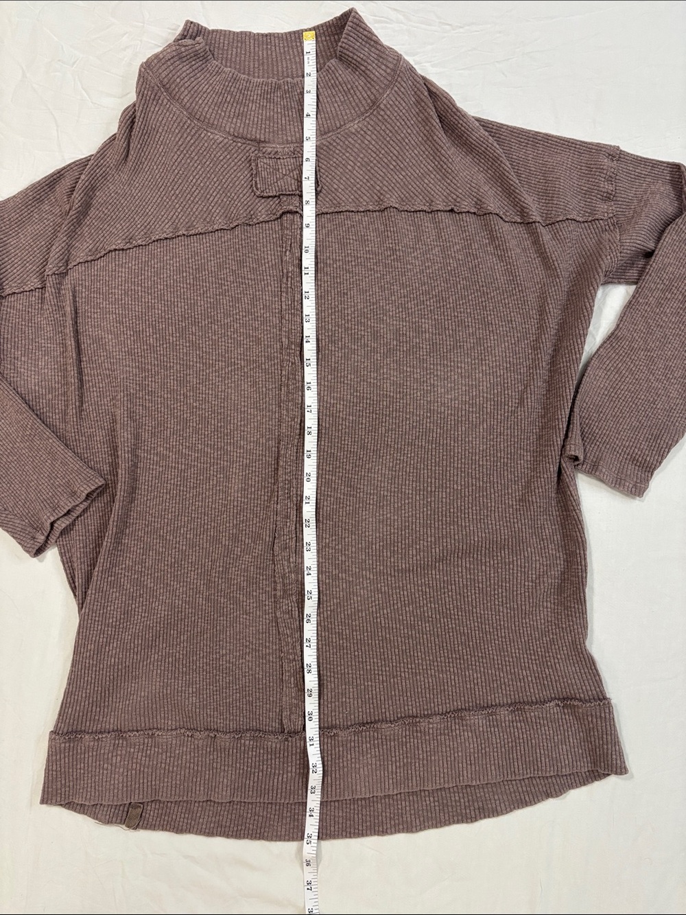 We The Free Casey Ribbed Mock Neck Tunic Sweater - Picture 8 of 8